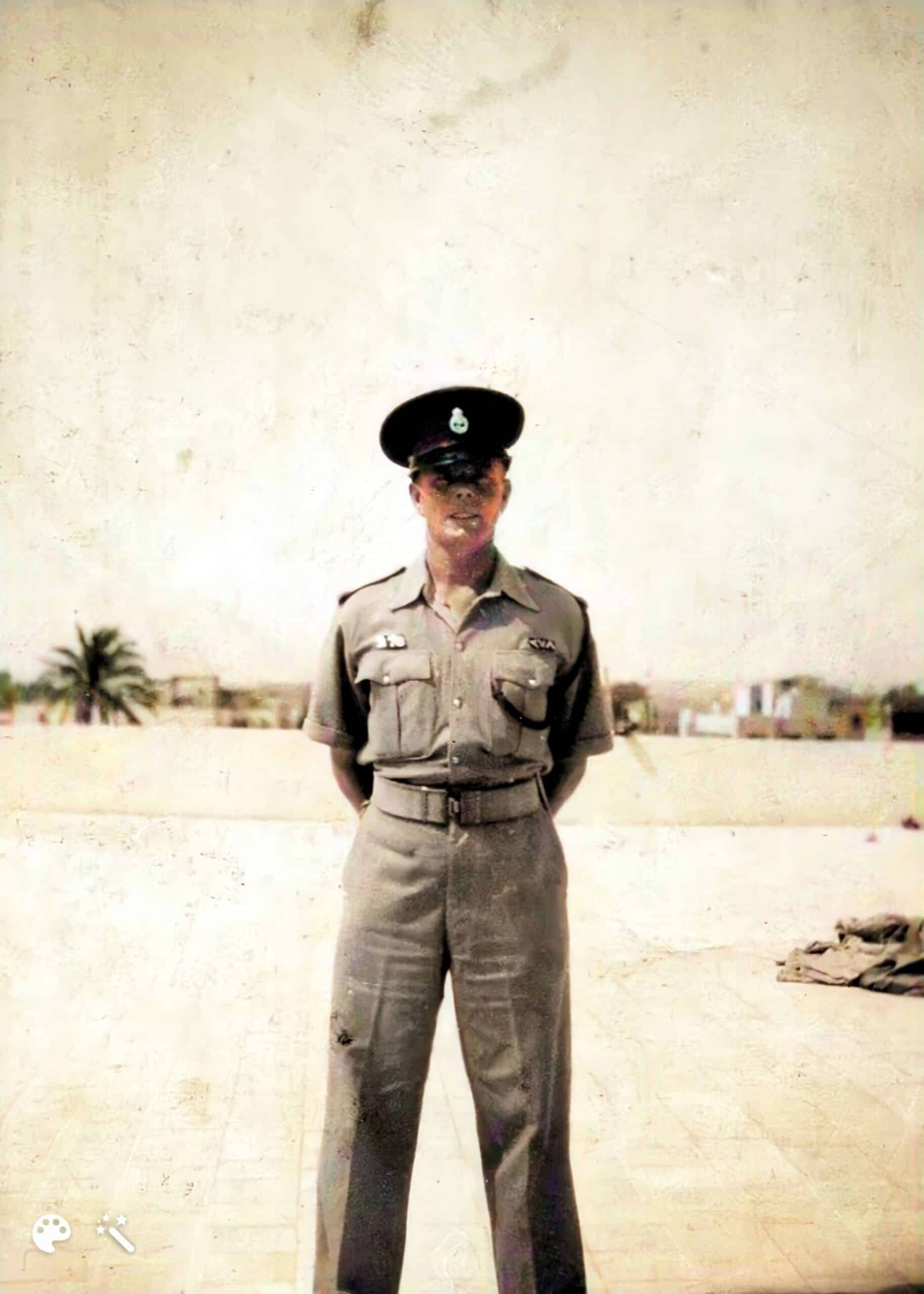 John Augustine McRory, Peter's grandfather. Photo colorized, repaired, and enhanced by MyHeritage