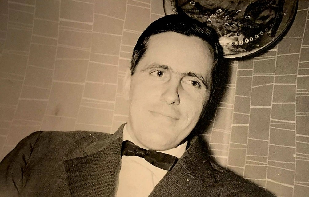 David’s birth father, Palle. Photo colorized and enhanced by MyHeritage