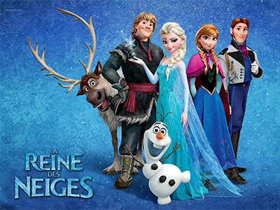 Affiche la reine des neiges