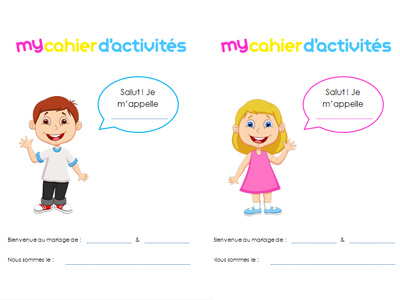 livrets d'activités mariage