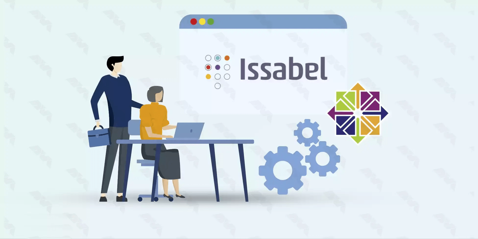 How to setup issabel on centos