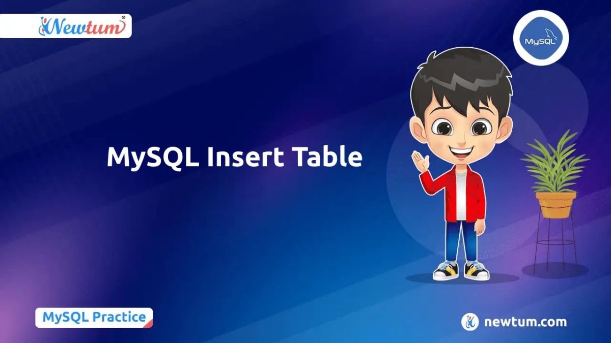 MySQL Insert Table - Newtum