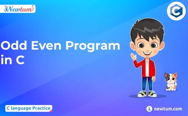 Odd Even Program In C - Newtum