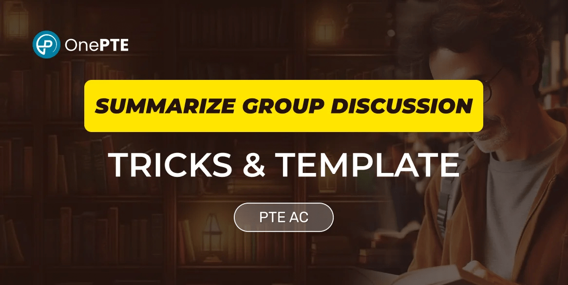 PTE summarize group discussion