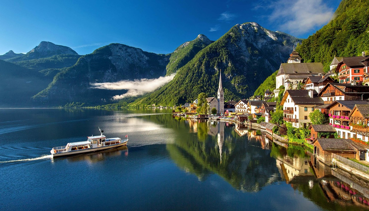Halstatt Lake in Austria