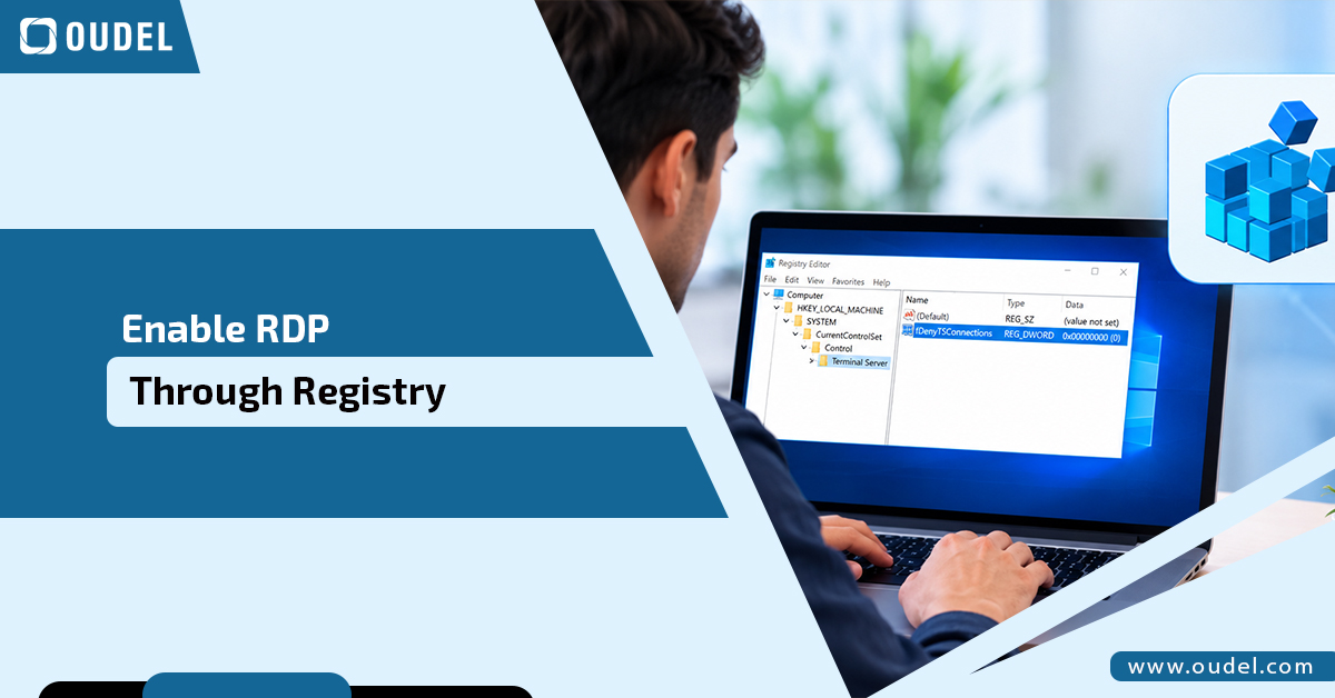 Enable RDP Through Registry