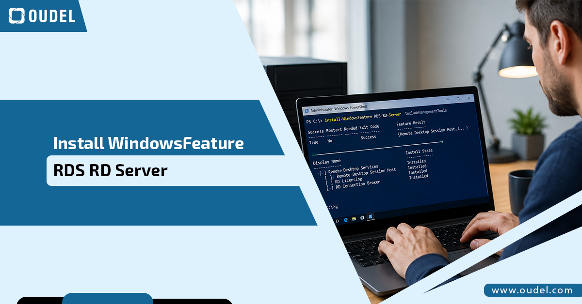Install WindowsFeature RDS RD Server