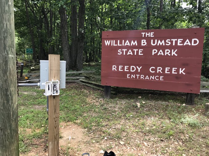 Tracking Public Parks Traffic Data with Solar Powered IoT