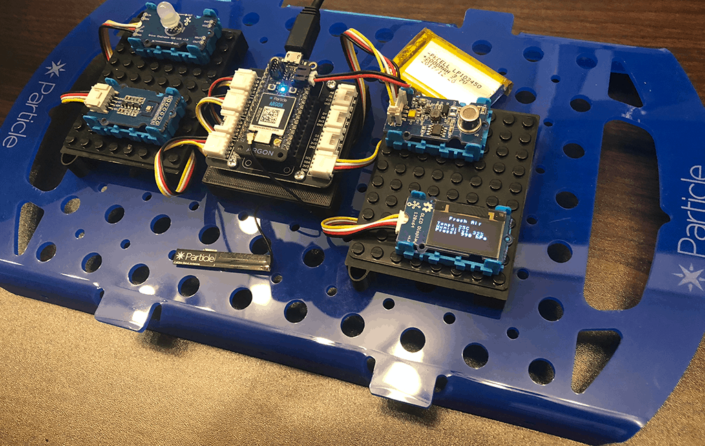 Image of the Air Quality monitoring solution I have been using at home