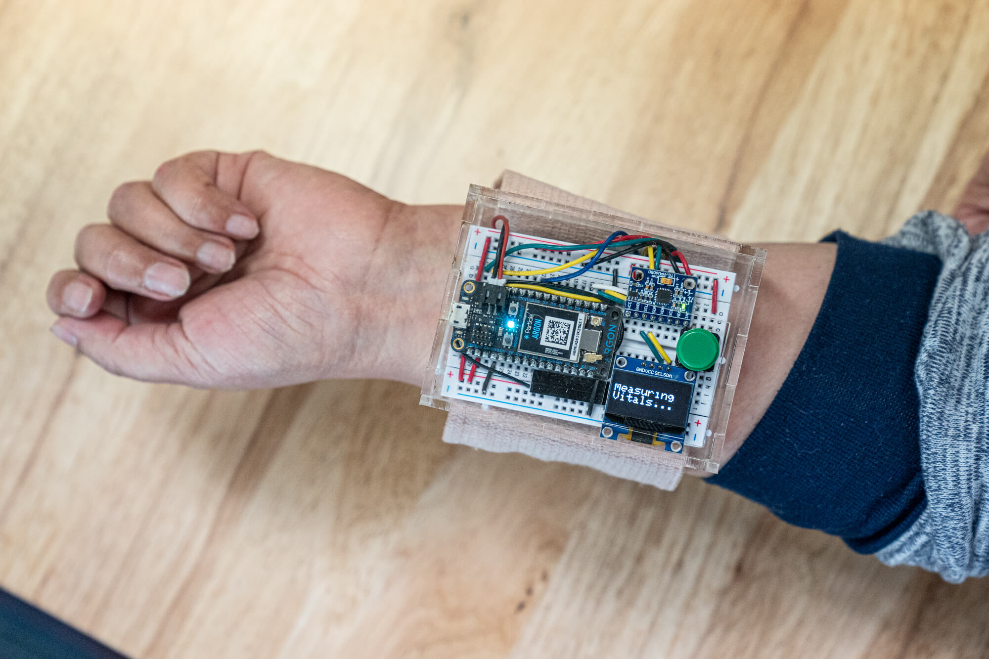 How two CNM students built a smart health monitor that looks toward the future of medical care