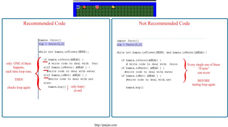 Jeroo While Loop Assignments 1 Python Penjee Learn To Code - Ocean Image Collection - Desktop Quality