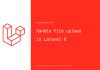 Handle file upload in Laravel 9 Handle file upload in Laravel 9
