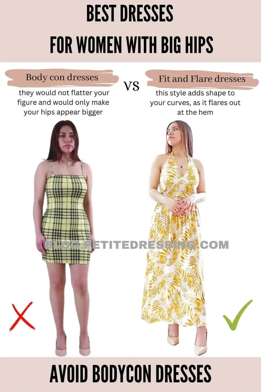 The complete dress guide for women with big hips, 57% off