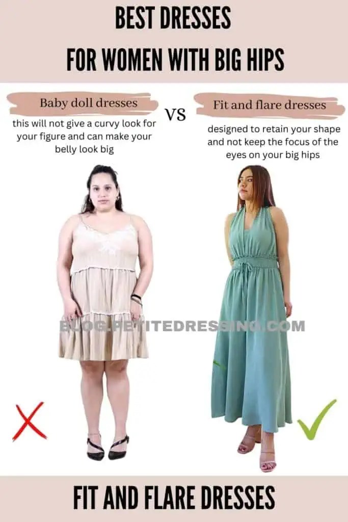 The complete dress guide for women with big hips