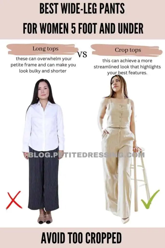 The wide leg pants guide for women 5 foot and under