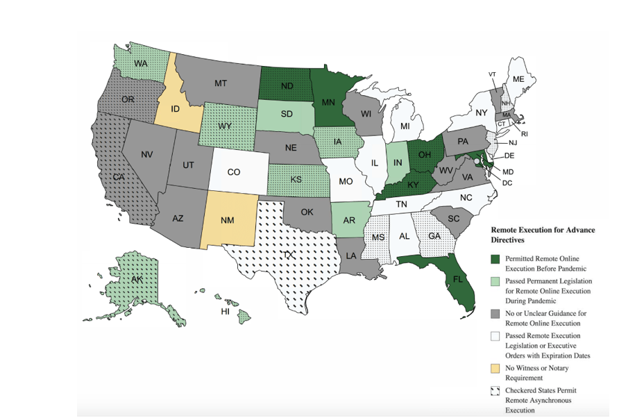 Advance Care Planning in an Online World: State Law Activity and 