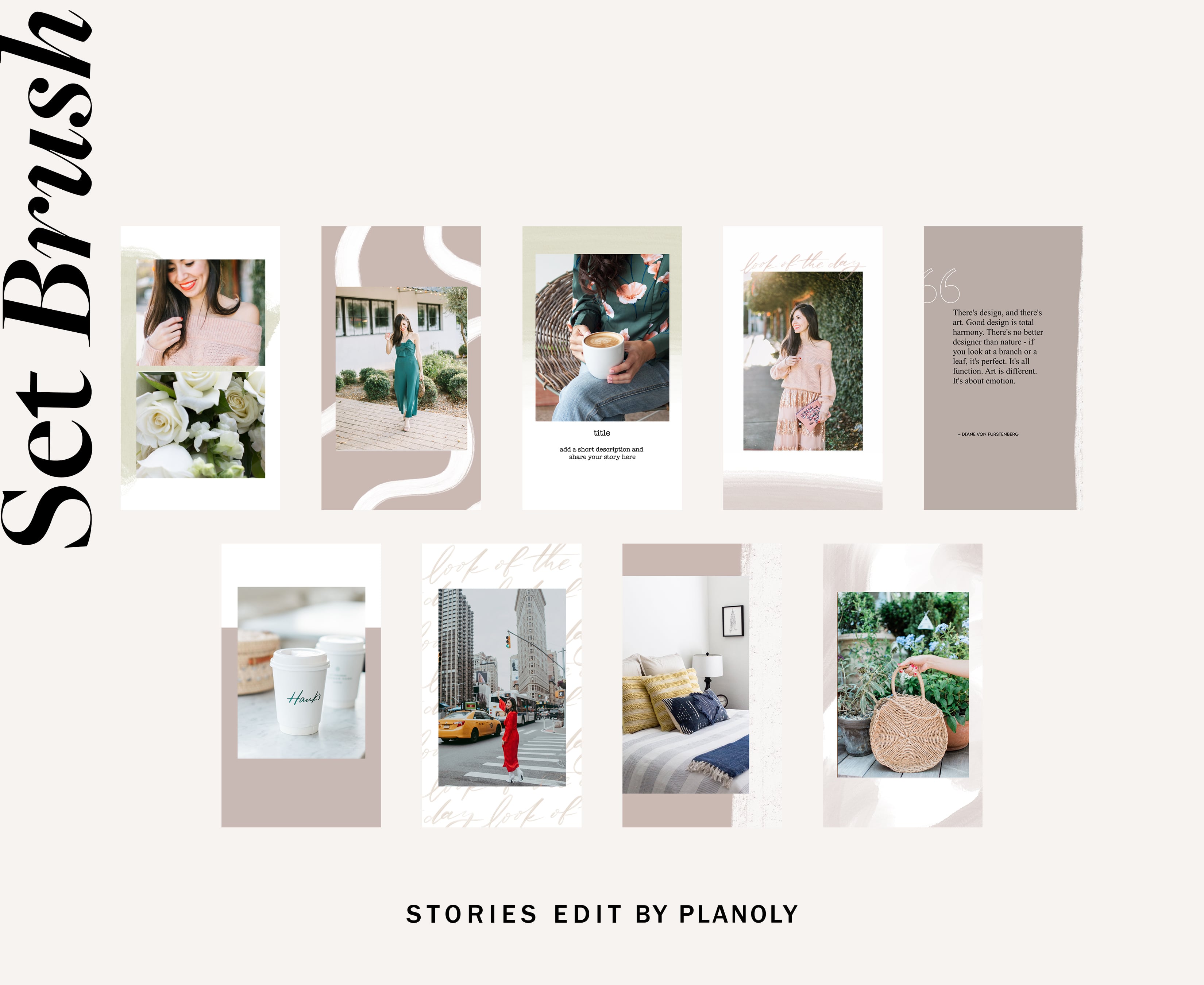 Instagram Stories Template Brush Pack By Storiesedit