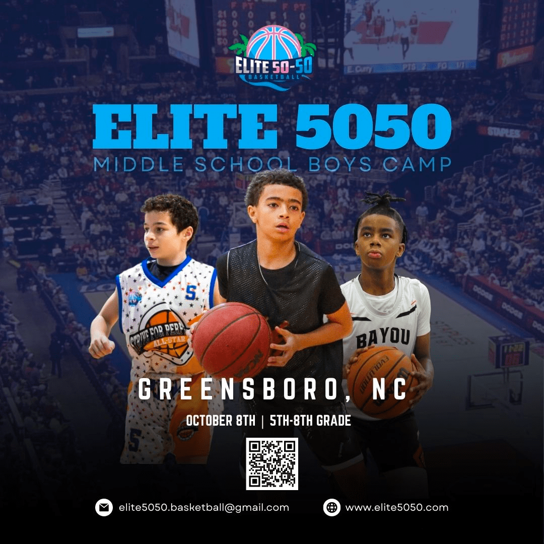 Elite5050 Middle School Boys Camp