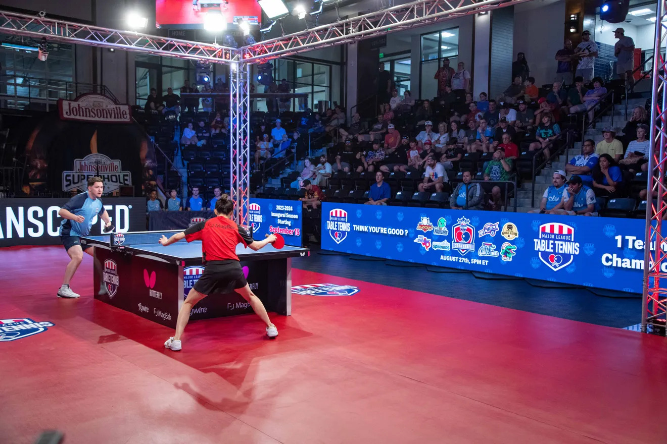 Major League Table Tennis Inaugural Season Comes to Wintrust Sports Complex!