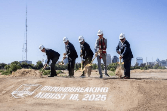 Groundbreaking Ceremony Kicks Off New Era for Soccer in Sacramento