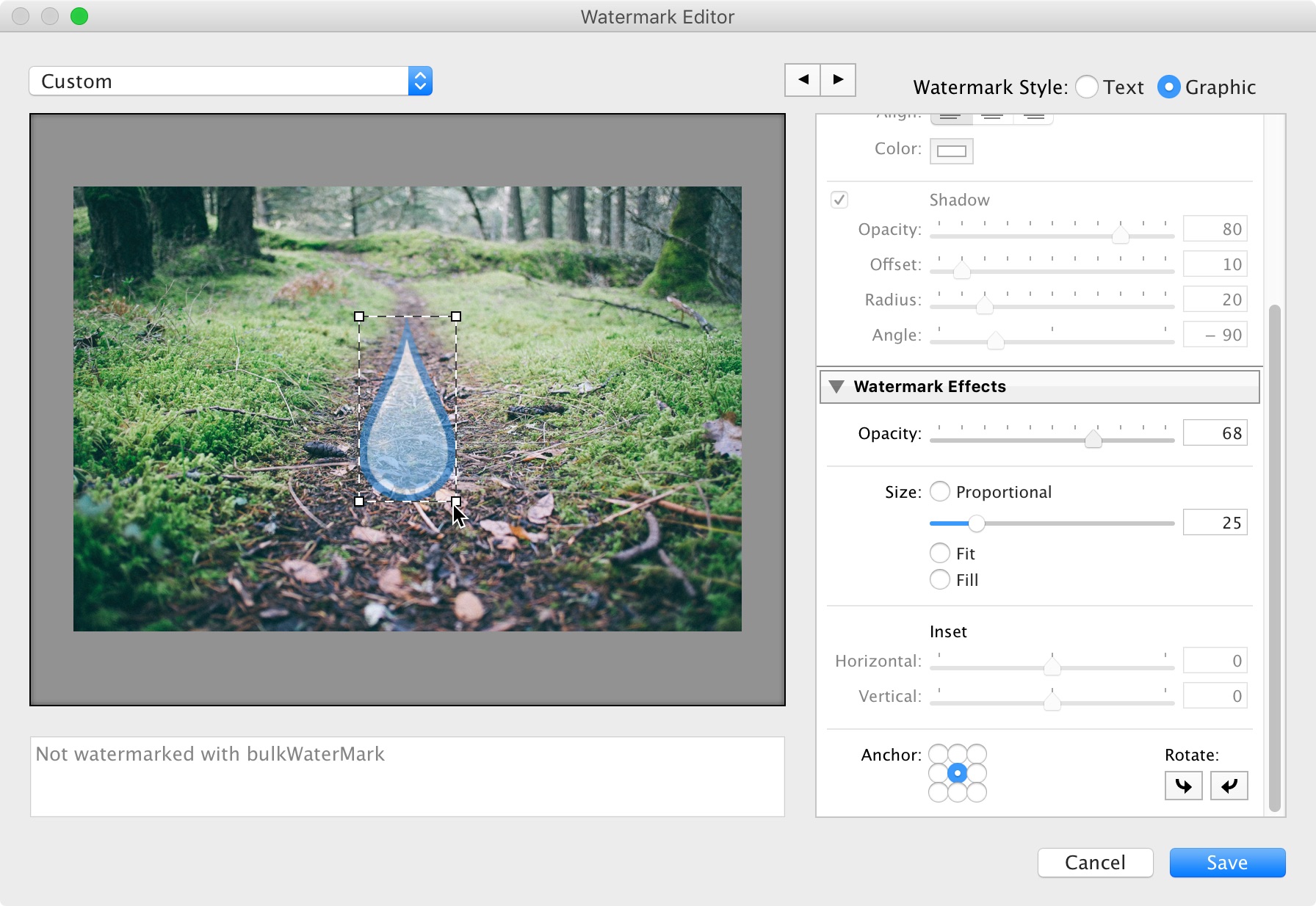 Go to image>canvas size and change the size to a4 (297x210). Tutorial How To Add Watermarks To Pictures With Adobe Lightroom Pmlabs Blog