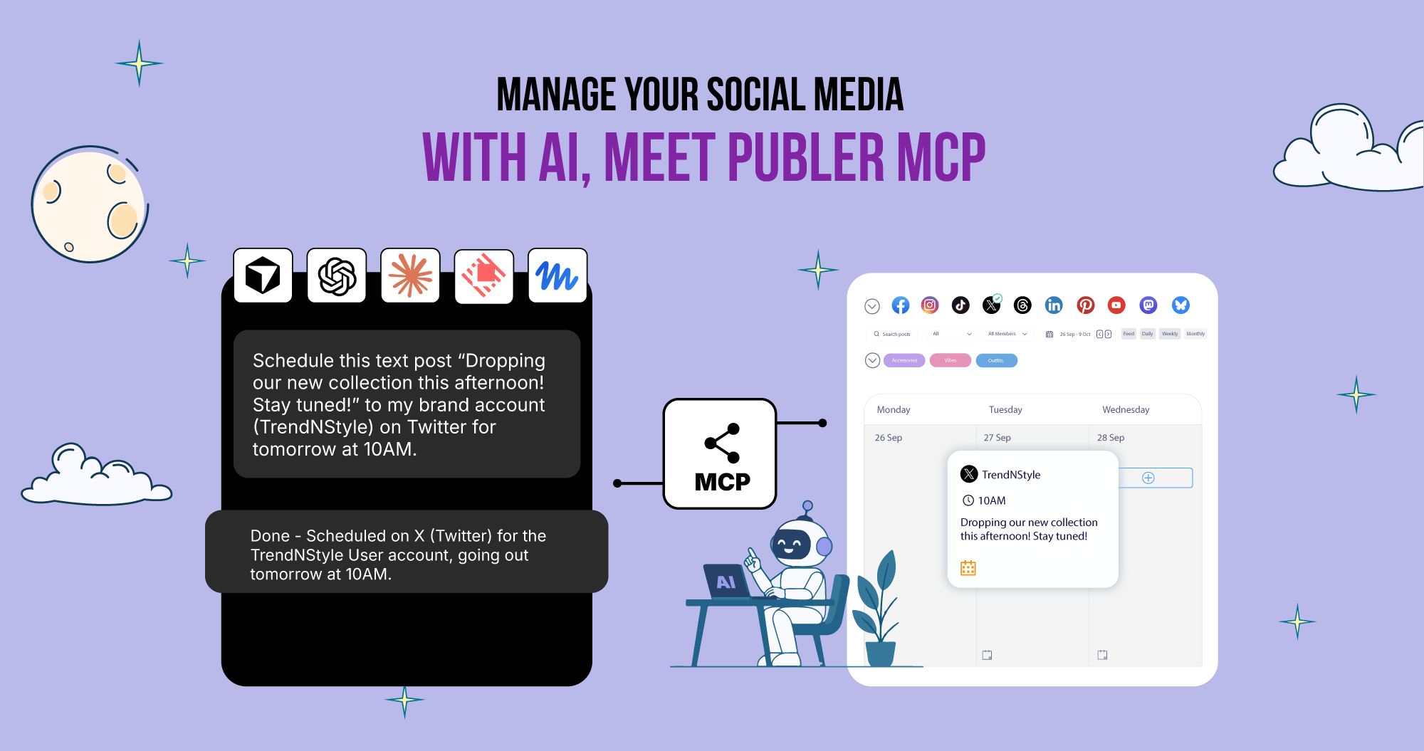 Manage Your Social Media With AI Publer MCP