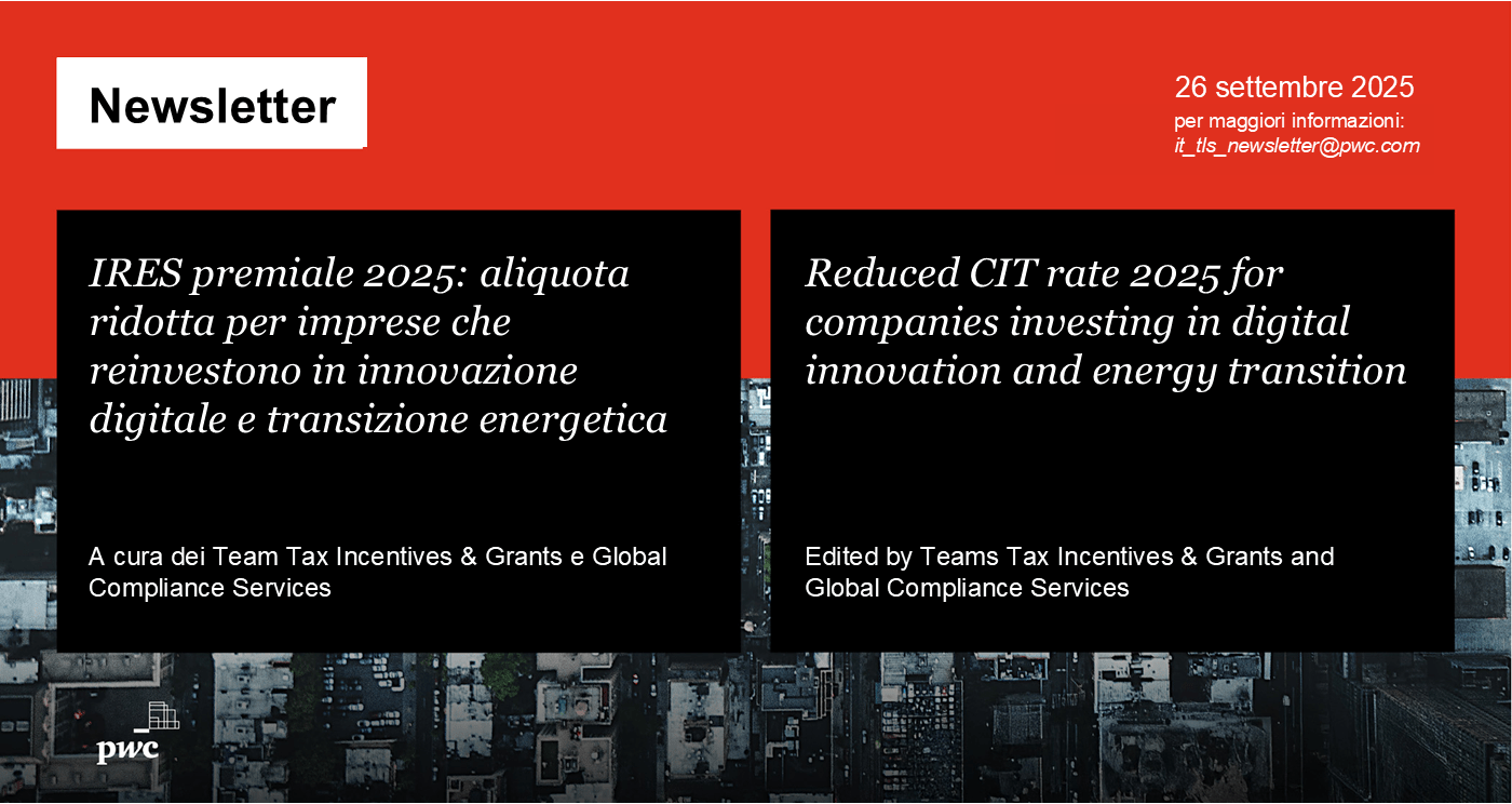 IRES premiale 2025: aliquota ridotta per imprese che reinvestono in innovazione digitale e transizione energetica | Tax and Legal Solutions