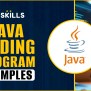 Java Coding Program Examples For Beginners And Professionals