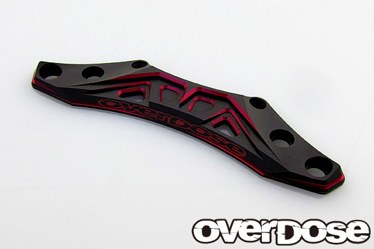 OVERDOSE オーバードーズ アルミバンパーサポート レッド OVERDOSE オーバードーズ アルミバンパーサポート レッド