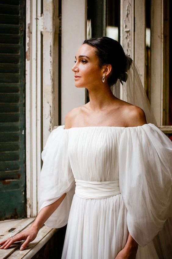 tendência de vestido de noiva