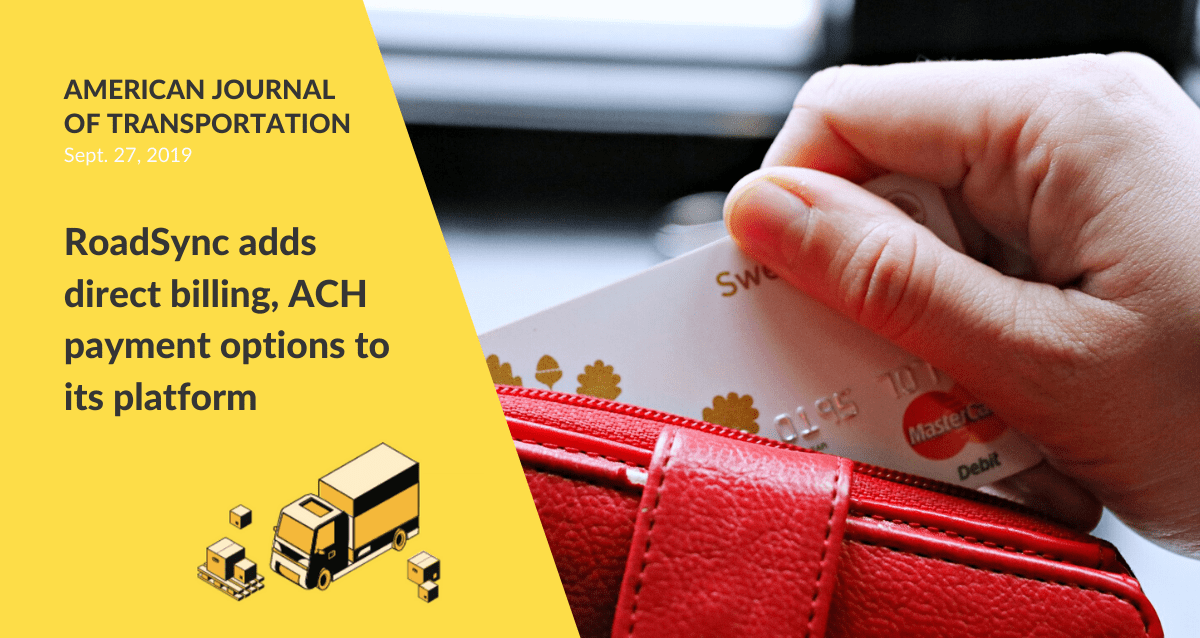 Roadsync Adds Ach Support For Logistics Receivables Roadsync - Vintage Image Collection - High Resolution Quality