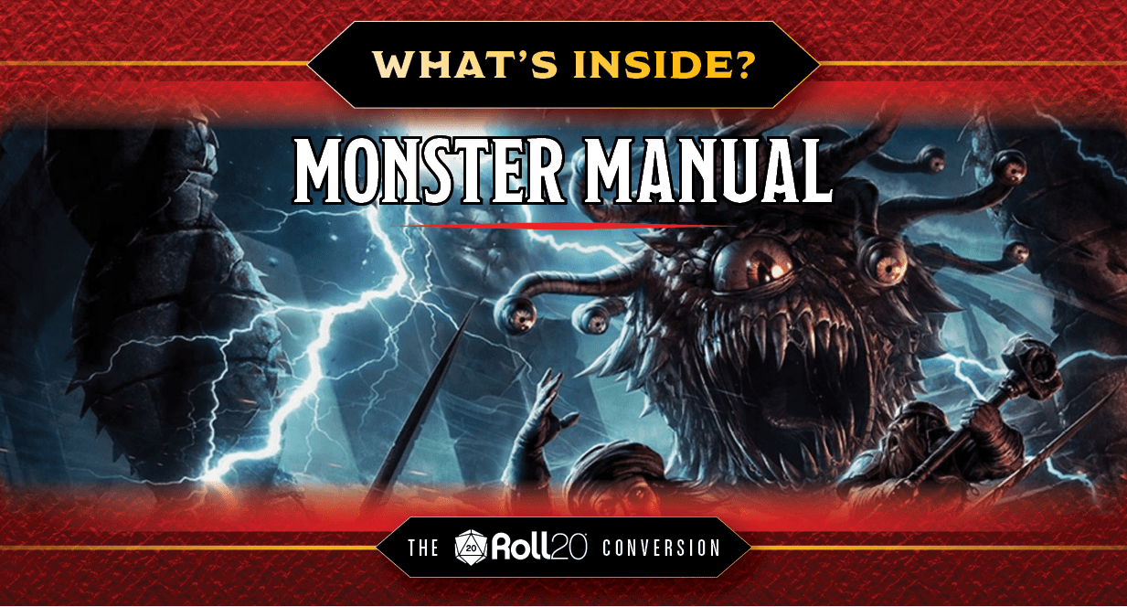 Monster Manual - What&rsquo;s Inside - Roll20 Blog