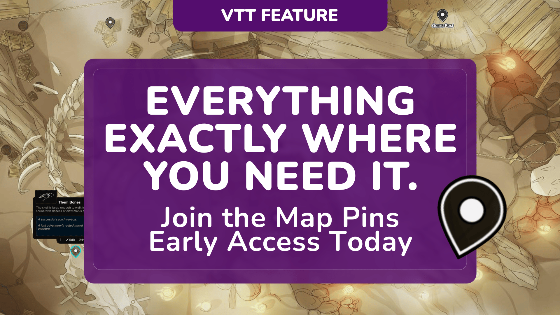 The Map Pins Early Access Beta Is Here Roll20 Blog Map Pins Beta Blog 