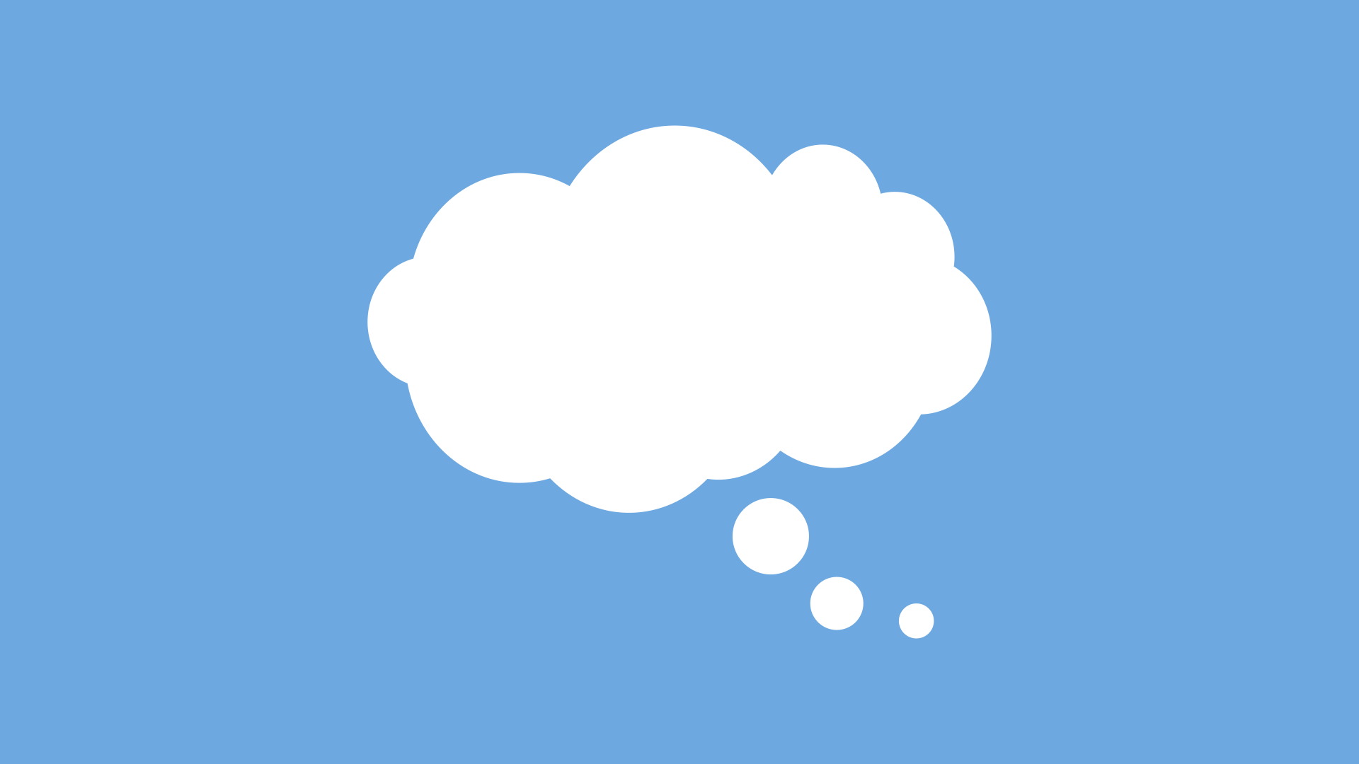 thought bubble