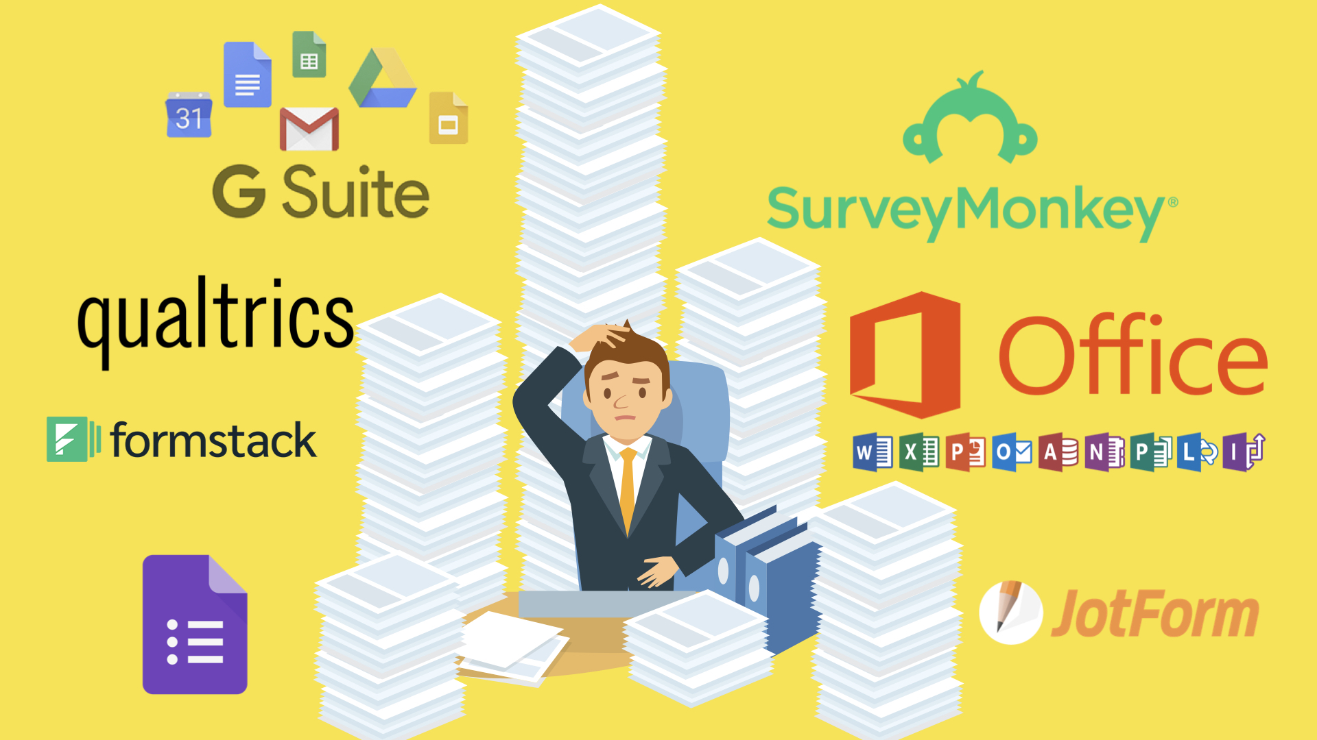 Multiple software tools for keeping organized