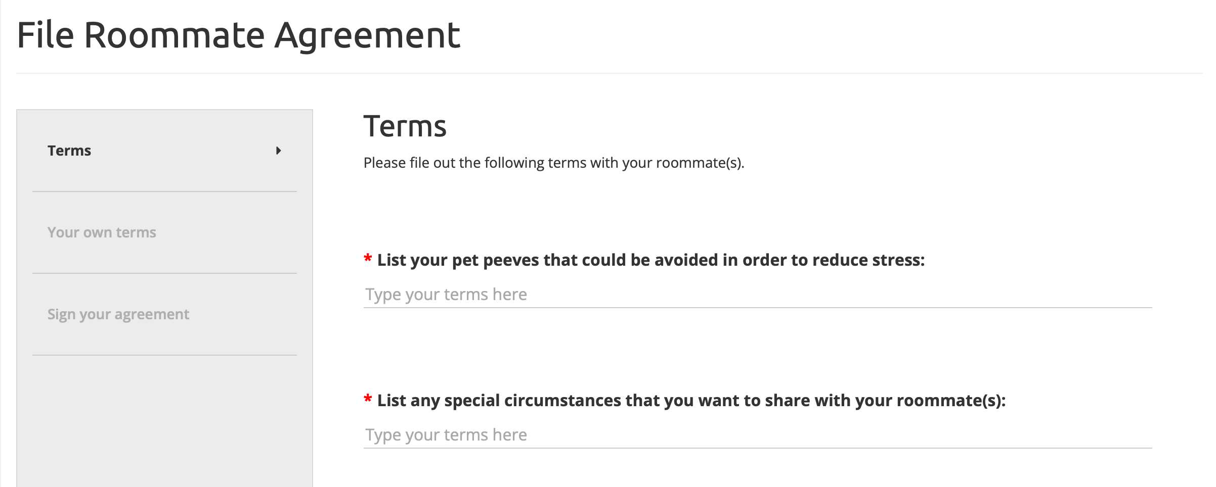 Roommate Agreements – Roompact