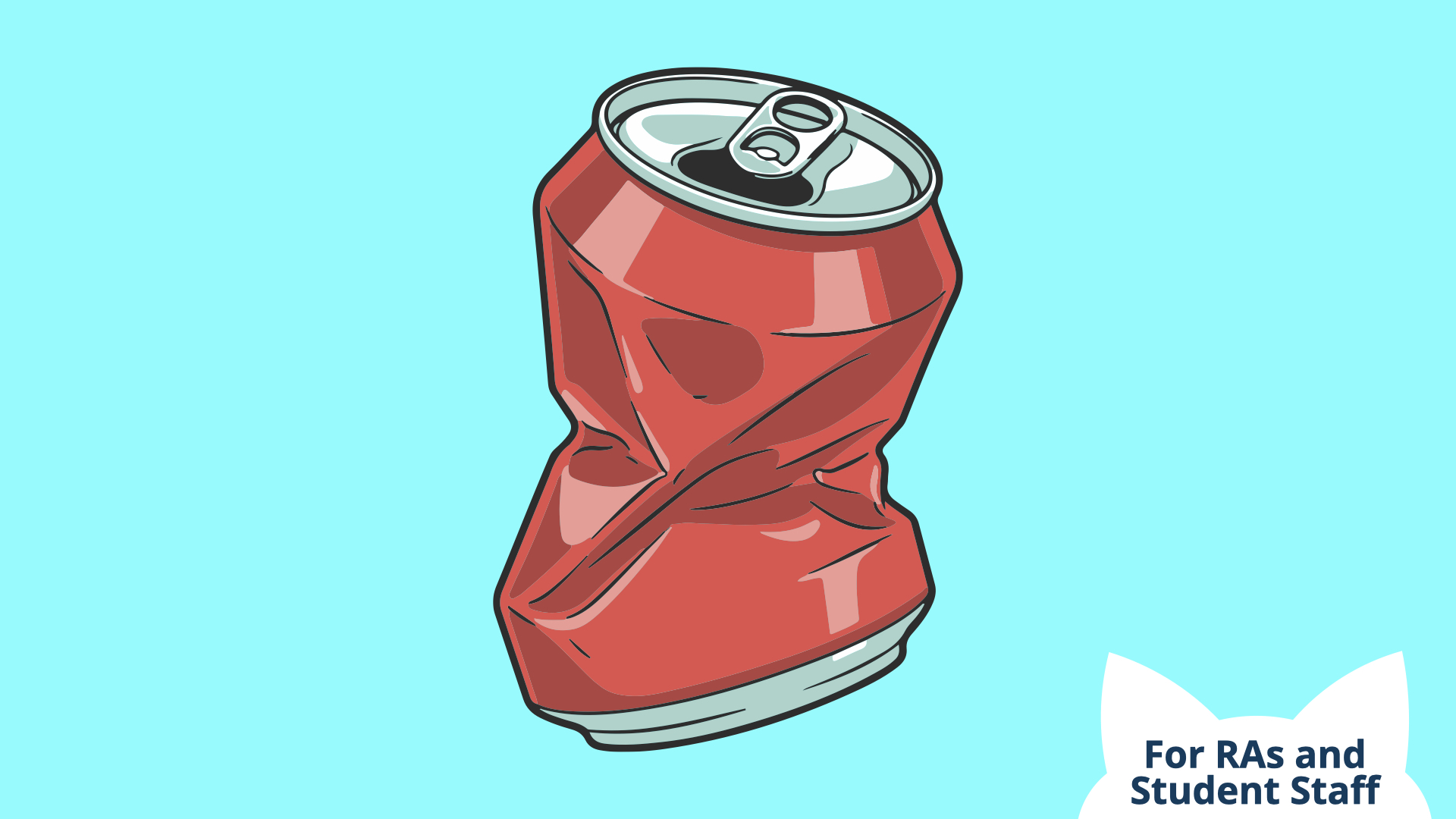 crushed can
