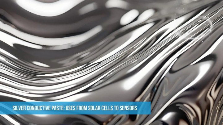 Silver Conductive Paste: Uses From Solar Cells to Sensors