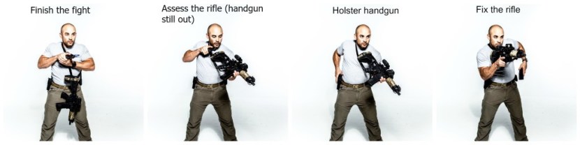 Get the rifle back up and into the fight again!