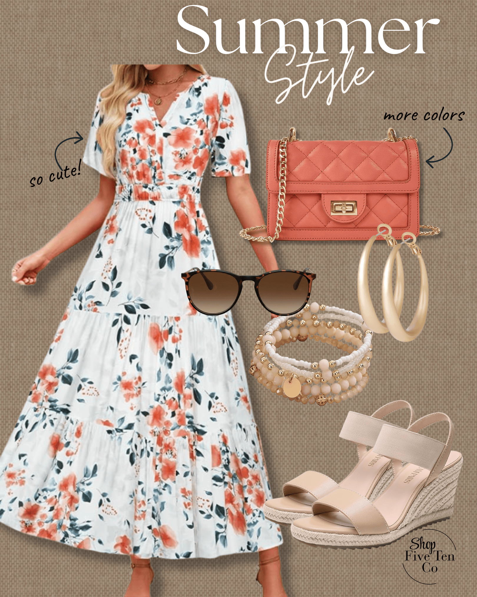 Summer Style: The Floral Midi Dress Outfit You Need Right Now