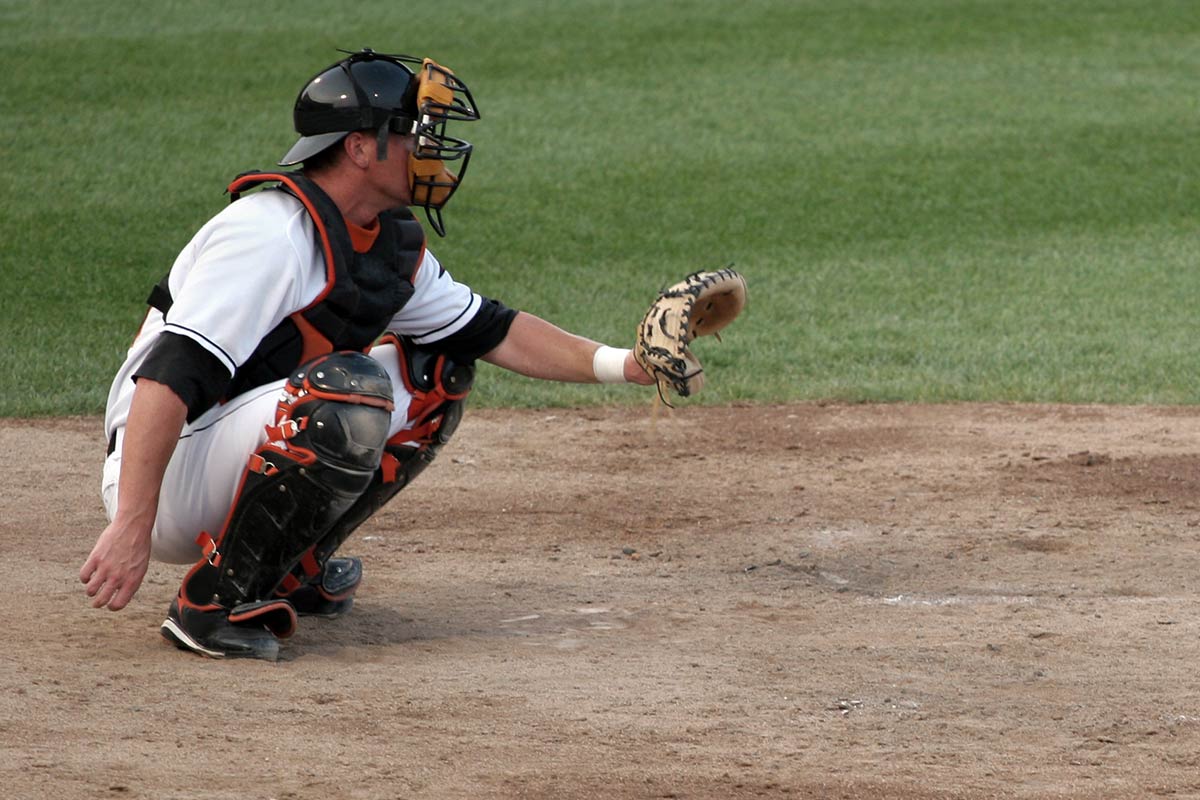 Off-season baseball workouts for catchers