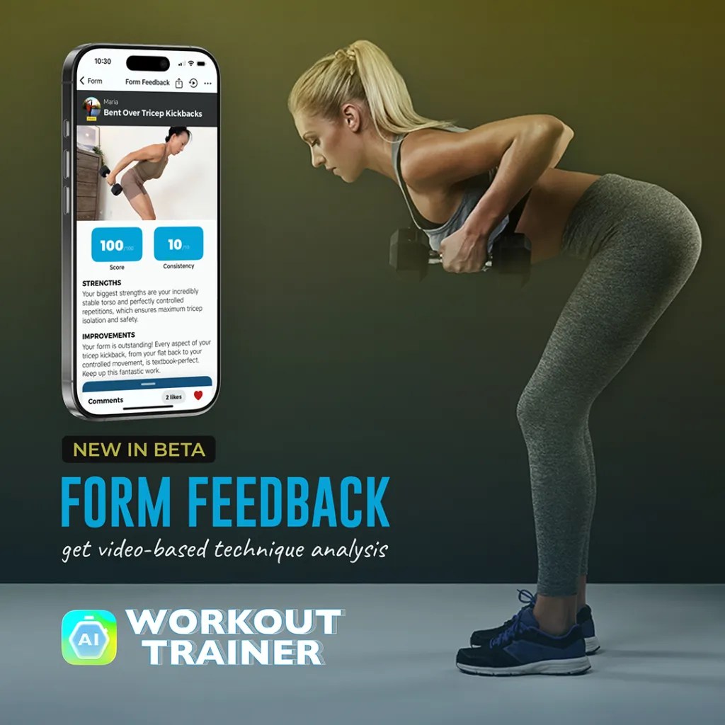 Workout Trainer AI launches video-based Form Feedback