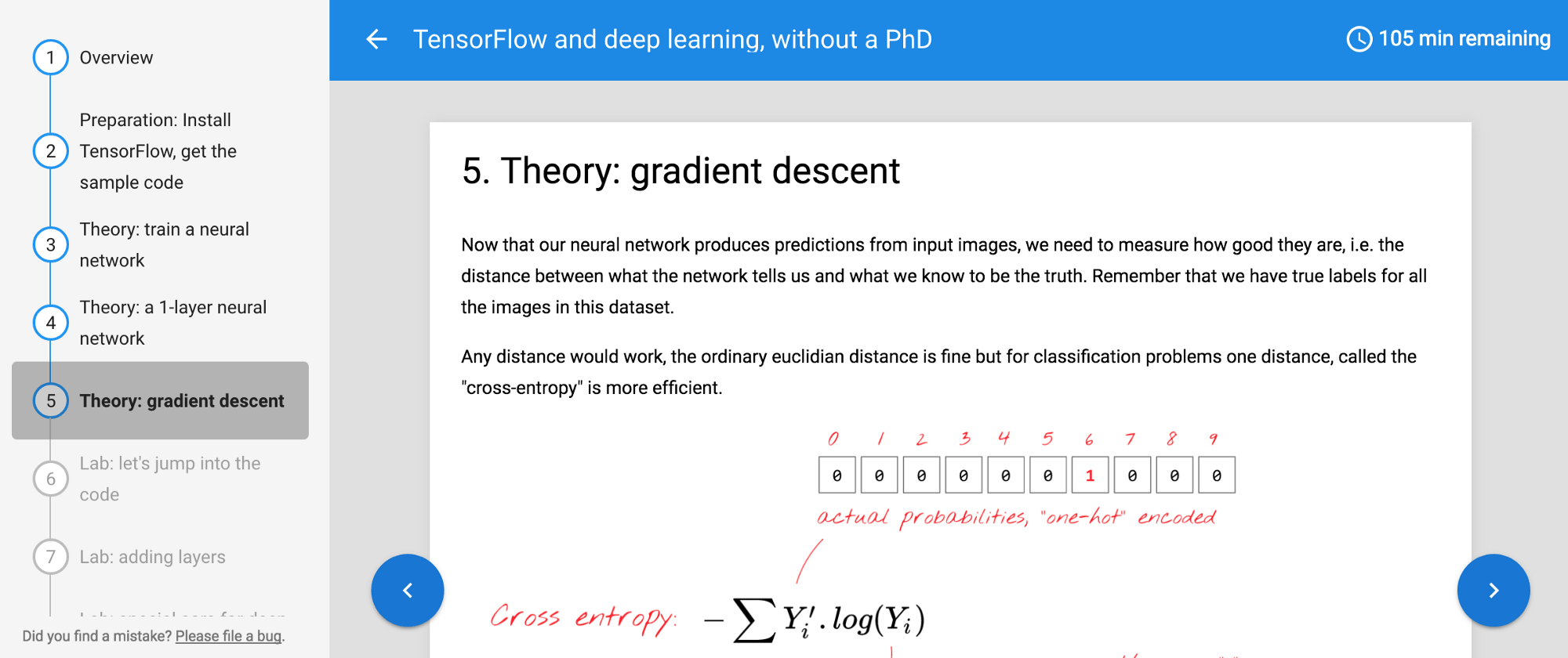 google codelabs tensorflow