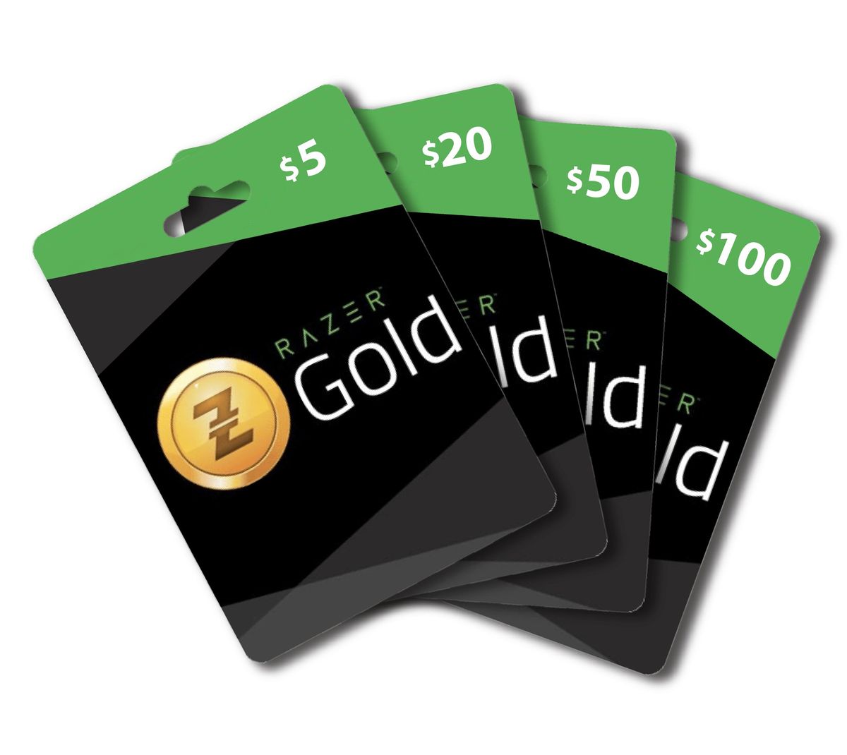 What is razer gold card used for?