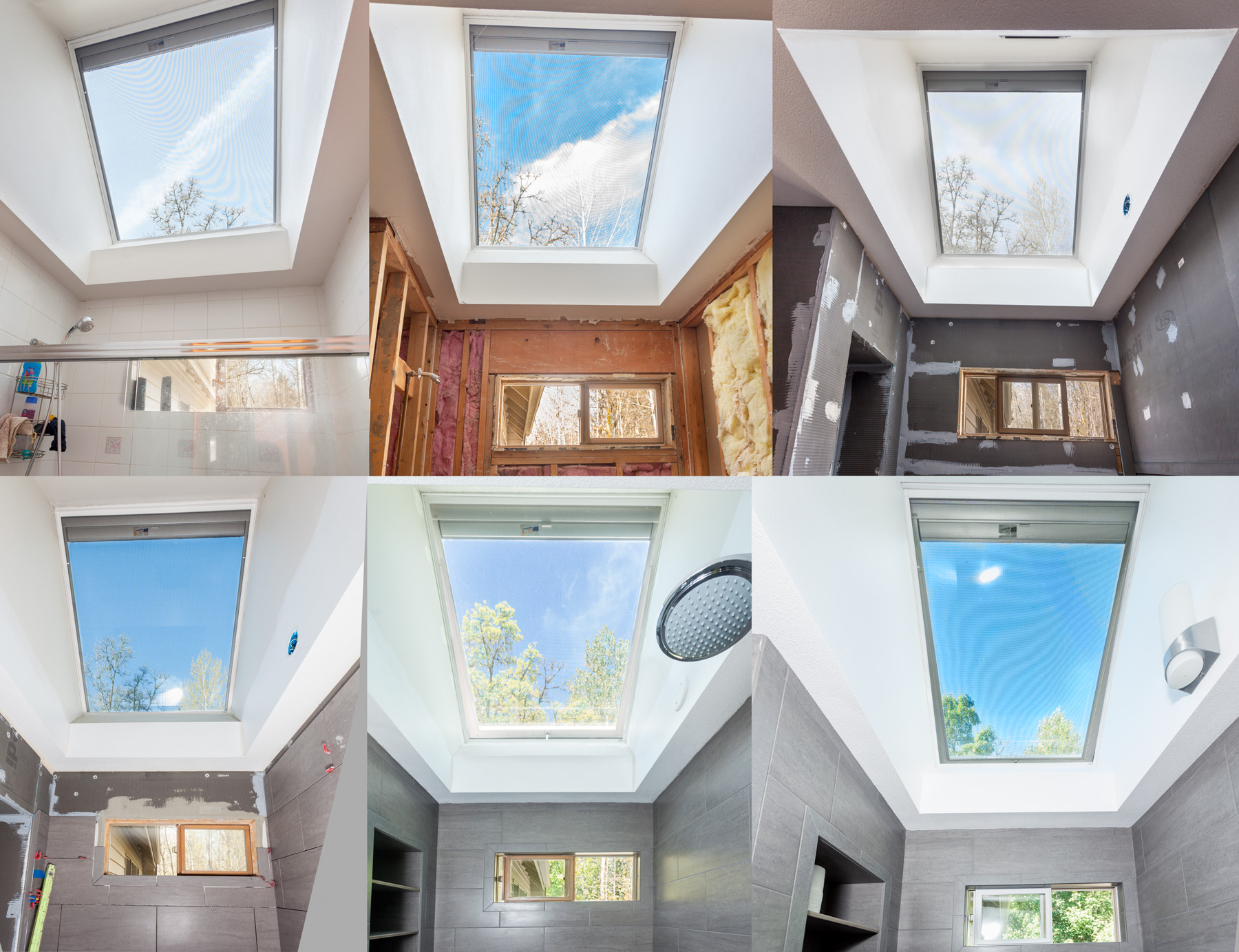 Week 15 Skylight, paint, trim, skylight? Snover family blog