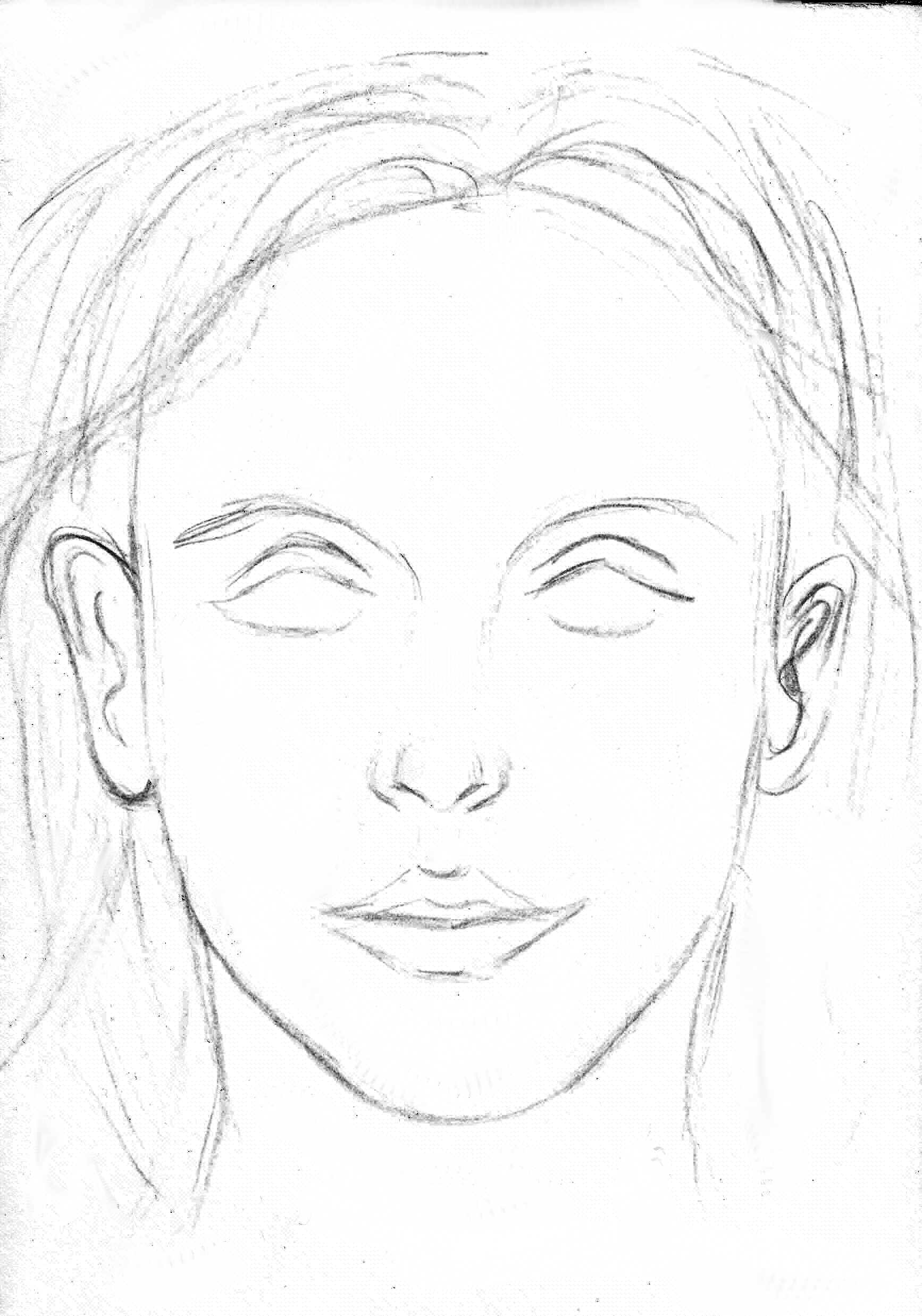 Gesicht Im Profil Seitliches Gesicht