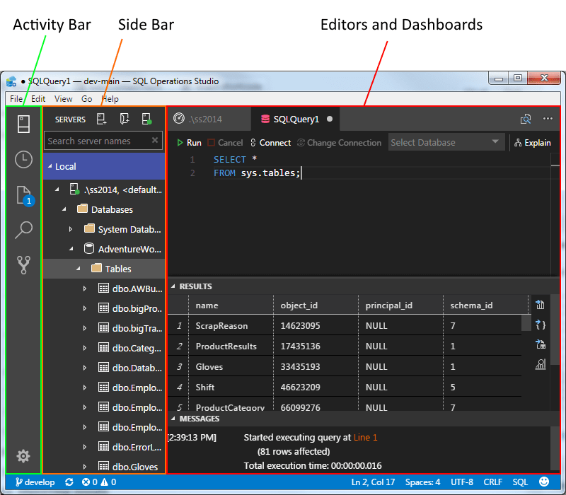SQL Operations Studio - Comprehensive guide to the new database DevOps ...