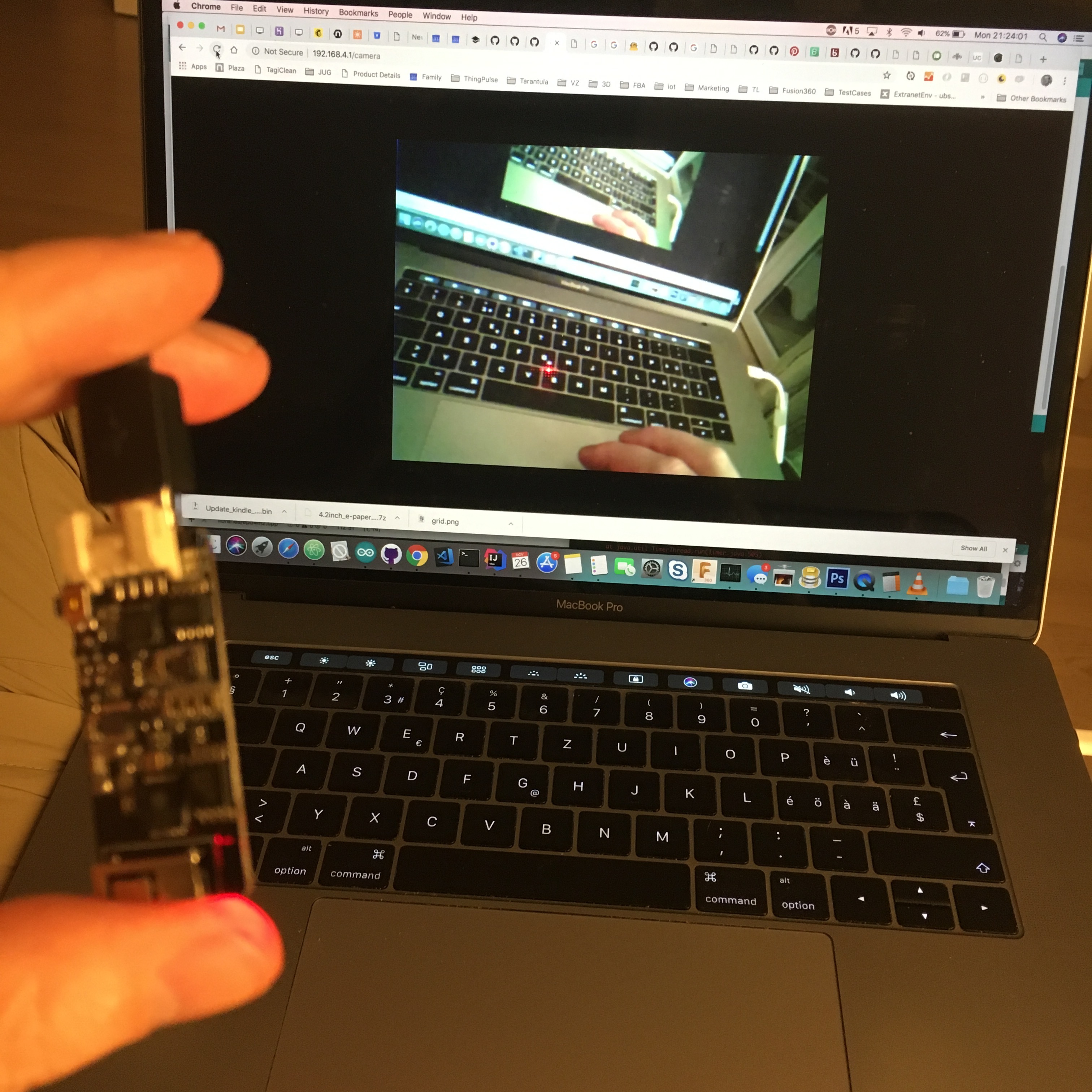 ESP32: M5 Camera Module – Squix – TechBlog