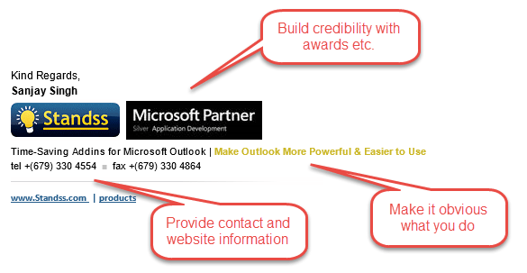 Find out how to include a basic text . Creating An Effective Email Signature Ms Outlook For Business