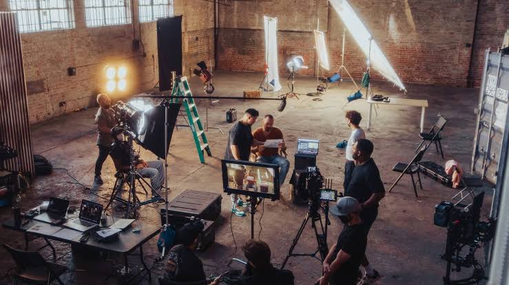 Cast and crew in filmmaking